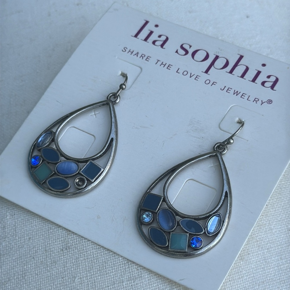 Lia Sophia pierced earrings - NWT - Picture 2 of 4
